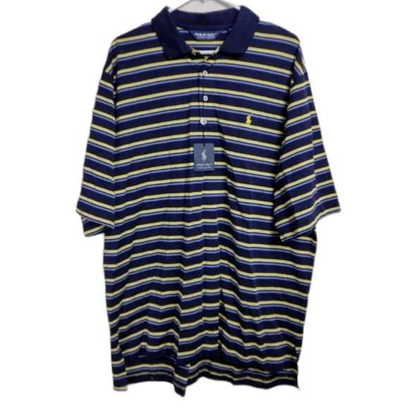 Polo Ralph Lauren Other - Vintage Medium R.L. Polo Golf blue/yellow polo